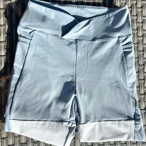 Gymshark Nikki Blackketter Blue Leggings Size Medium